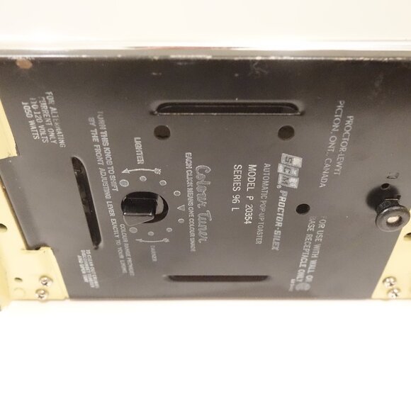 Vintage Atomic Mary Proctor Silex Starflite Mid Century Modern Toaster Working - Picture 7 of 11